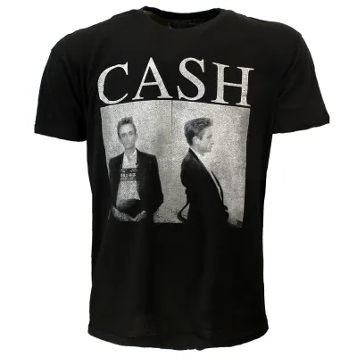 Johnny Cash Mug Shot T-Shirt
