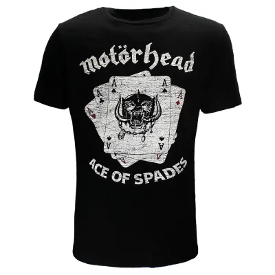 Motorhead Ace of Spades Cards T-Shirt