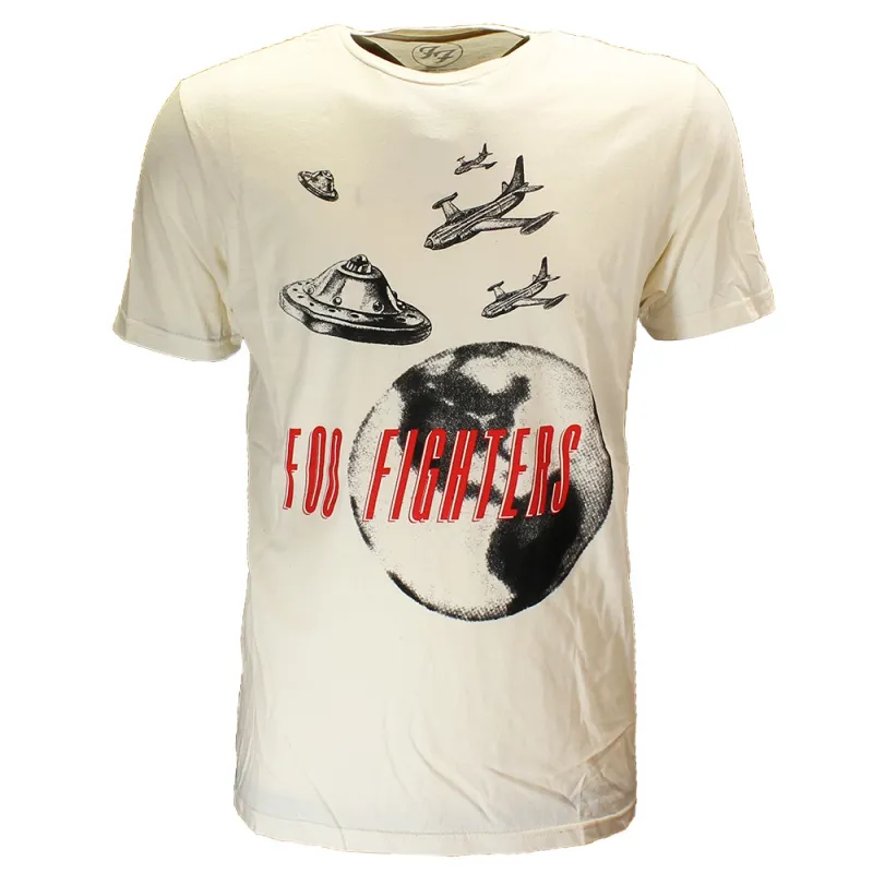 Foo Fighters UFO Flugzeuge T-Shirt