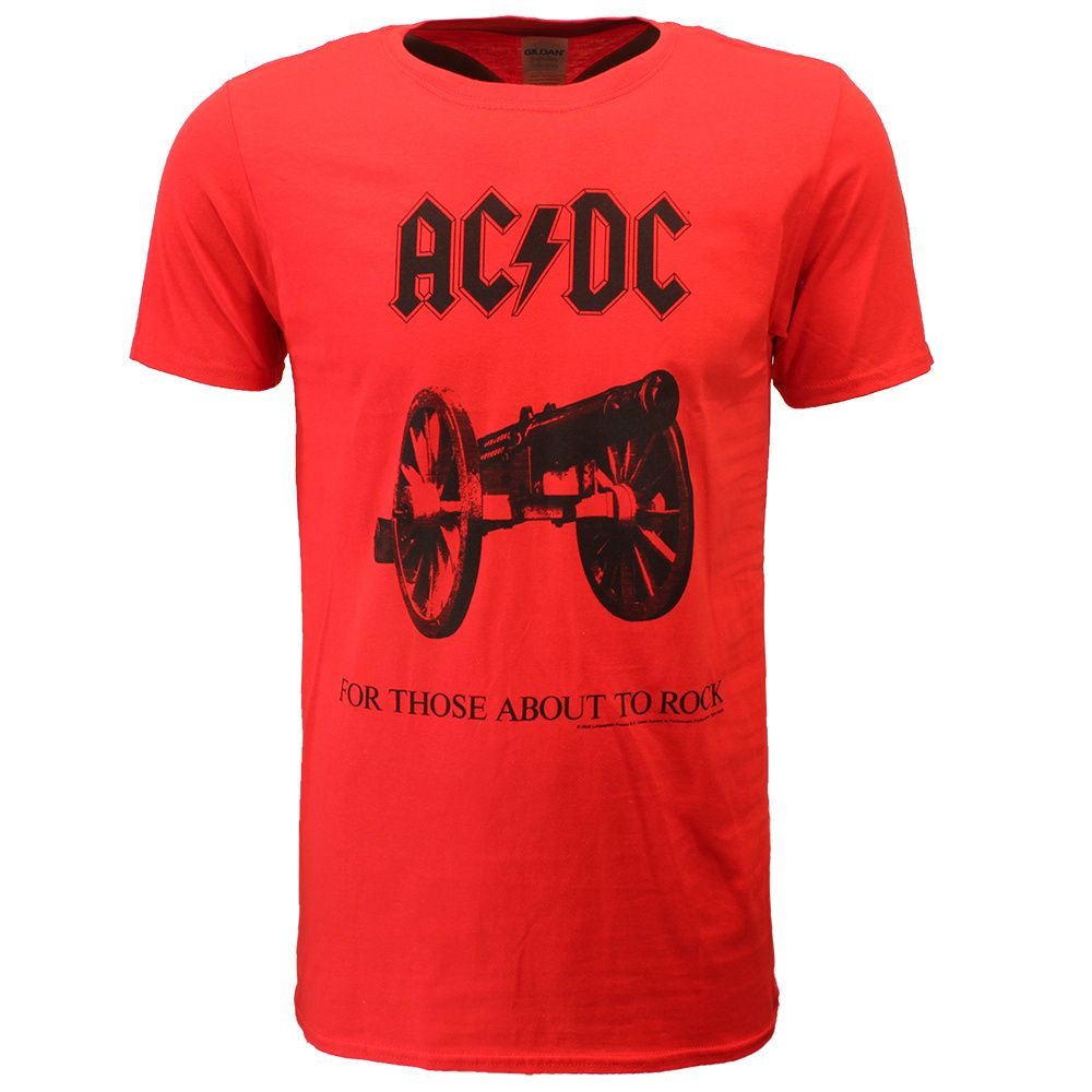 ACDC For Those About To Rock Red T-Shirt