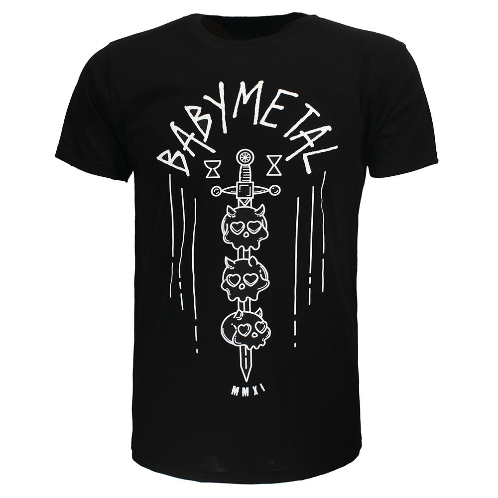 Babymetal Skulls Sword MMXI T-Shirt