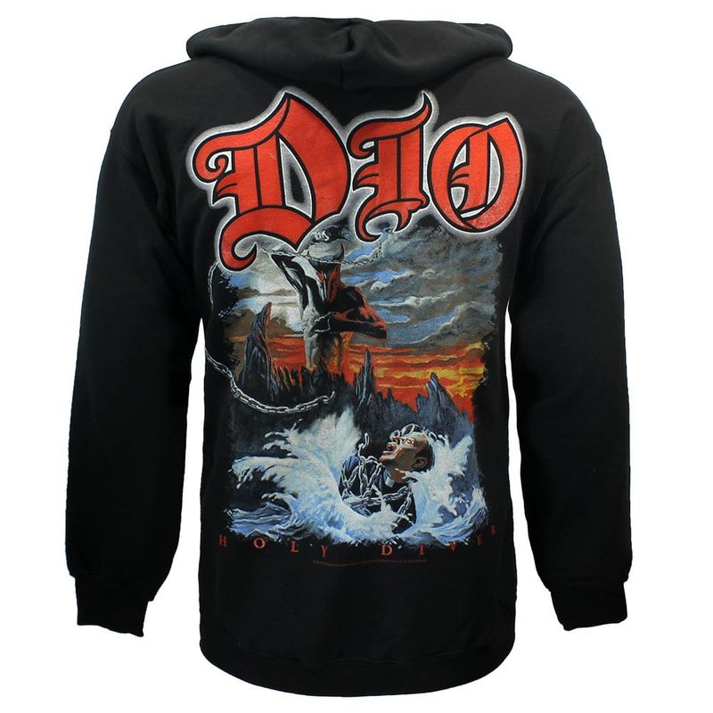 Dio Holy Diver Album Zipper Hoodie Vest