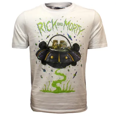 Rick and Morty Flying Saucer Adventure T-Shirt