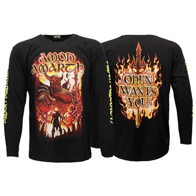 Amon Amarth Oden Wants You Longsleeve T-Shirt