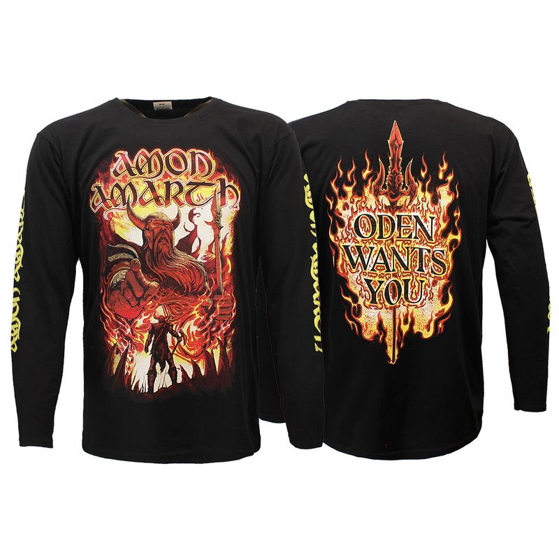 Amon Amarth Oden Wants You Longsleeve T-Shirt