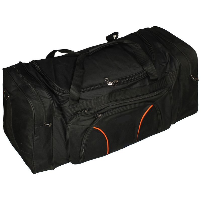 Große Sporttasche XXL Seesack 80LTR Schwarz
