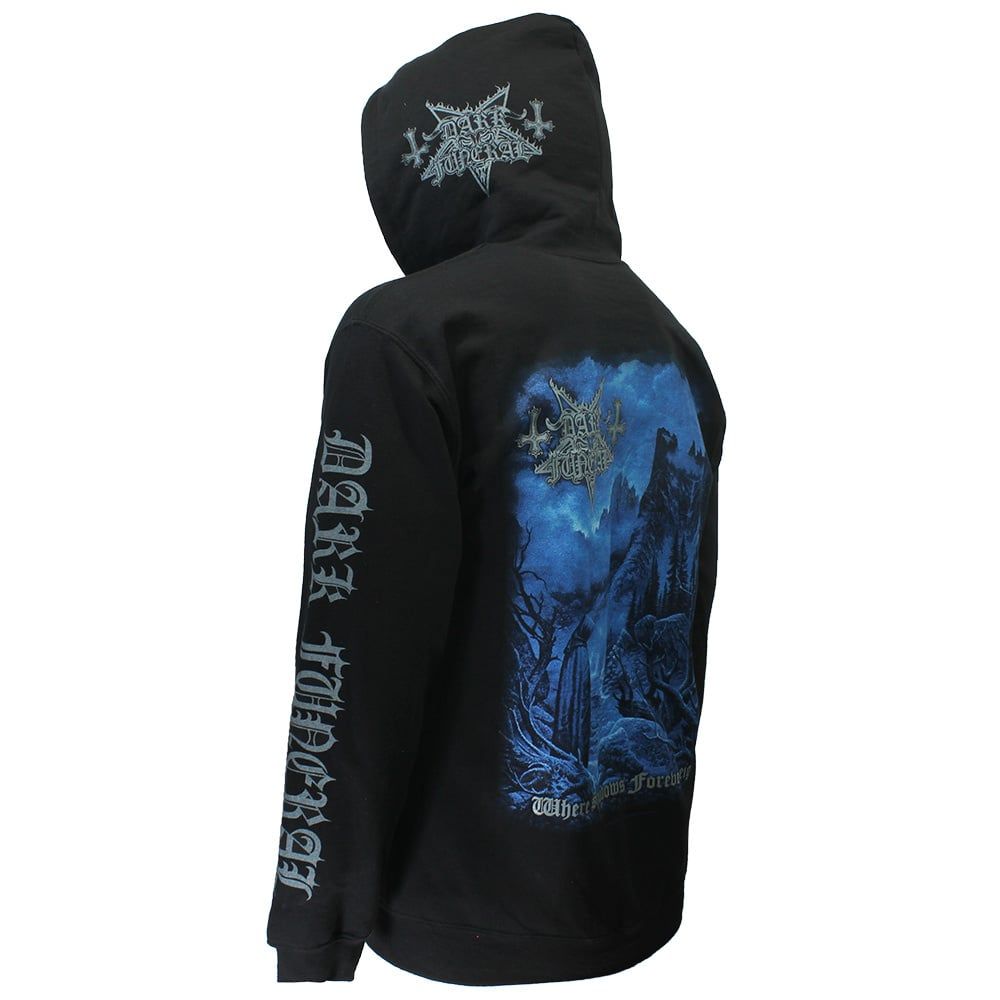 Dark Funeral Where Shadows Forever Reign Zipper Hoodie Vest