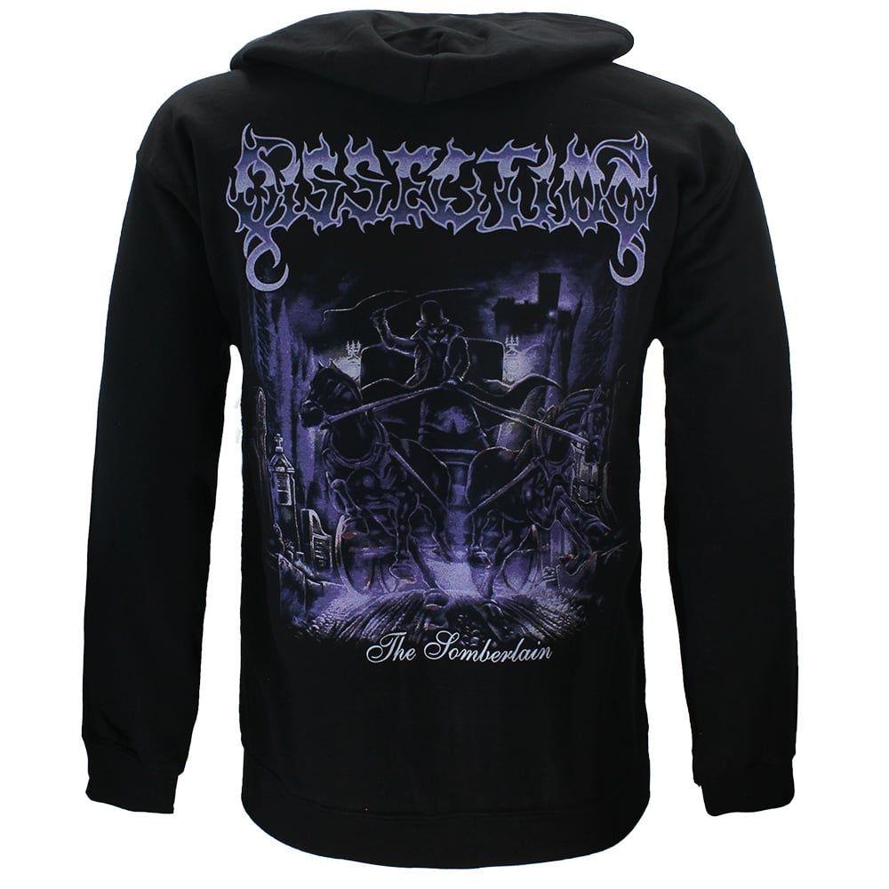 Dissection Somberlain Album Zipper Hoodie Vest