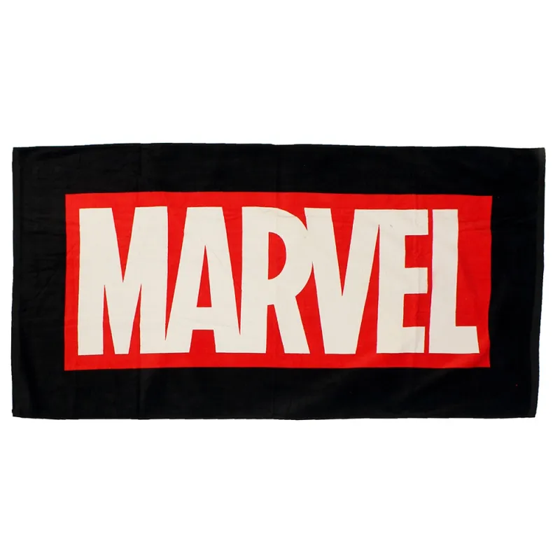 Marvel Comics Logo Bath Towel Beach Towel