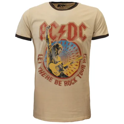 AC/DC Let There Be Rock Tour 1977 Ringer-T-Shirt