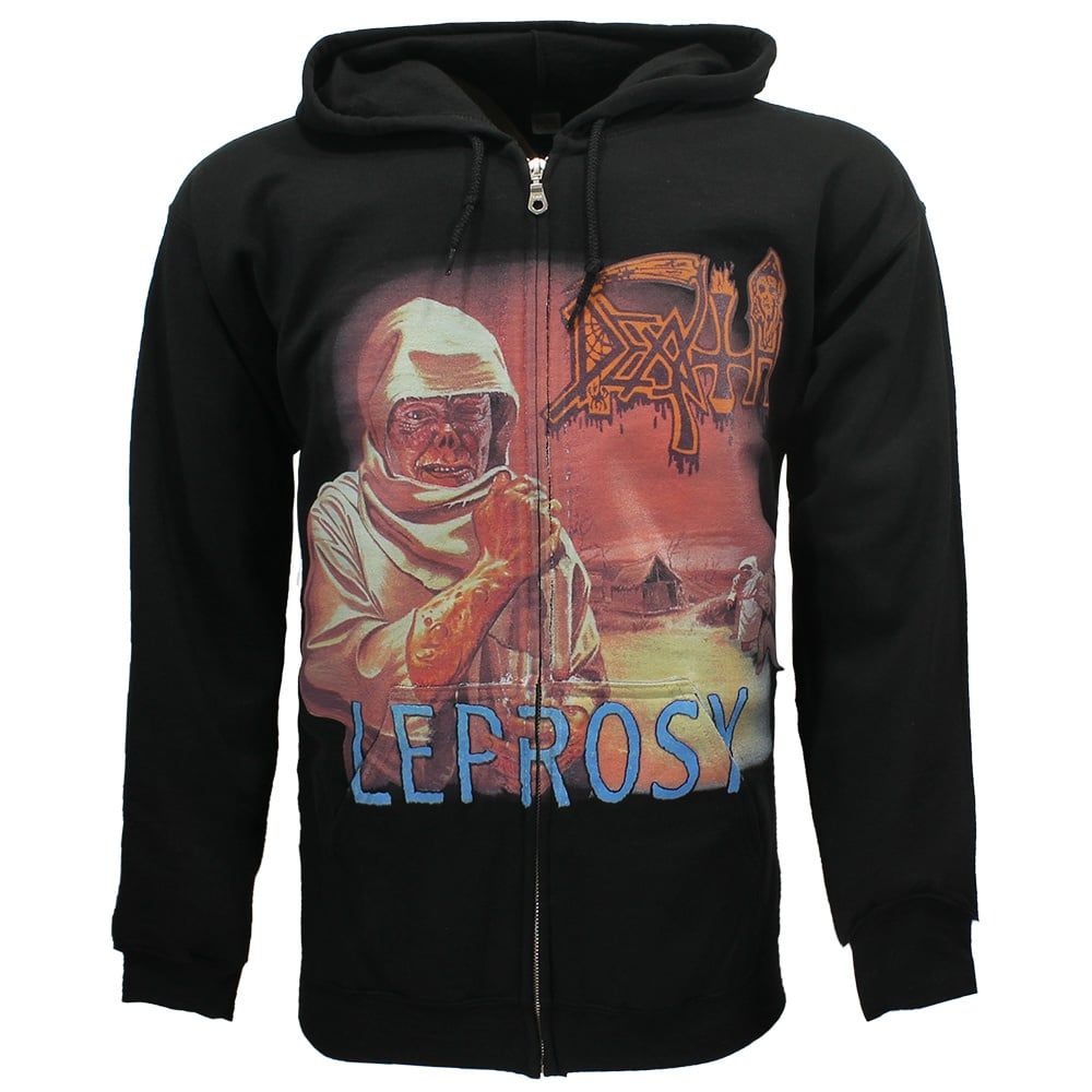 Death Leprosy Album Zipper Hoodie Vest