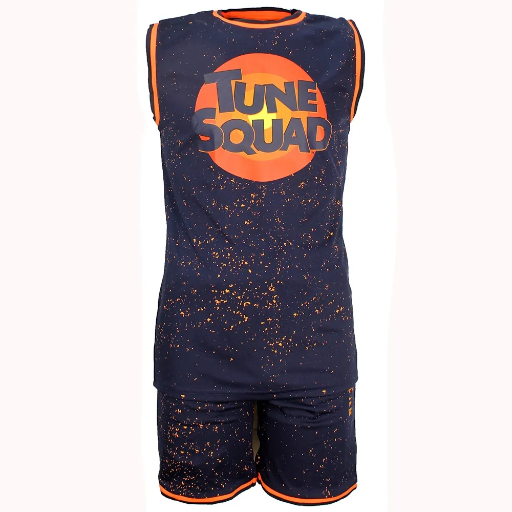 Space Jam 2 Tune Squad Basketball Uniform Set Blue