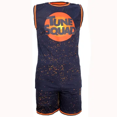 Space Jam 2 Tune Squad Basketball Uniform Set Blue