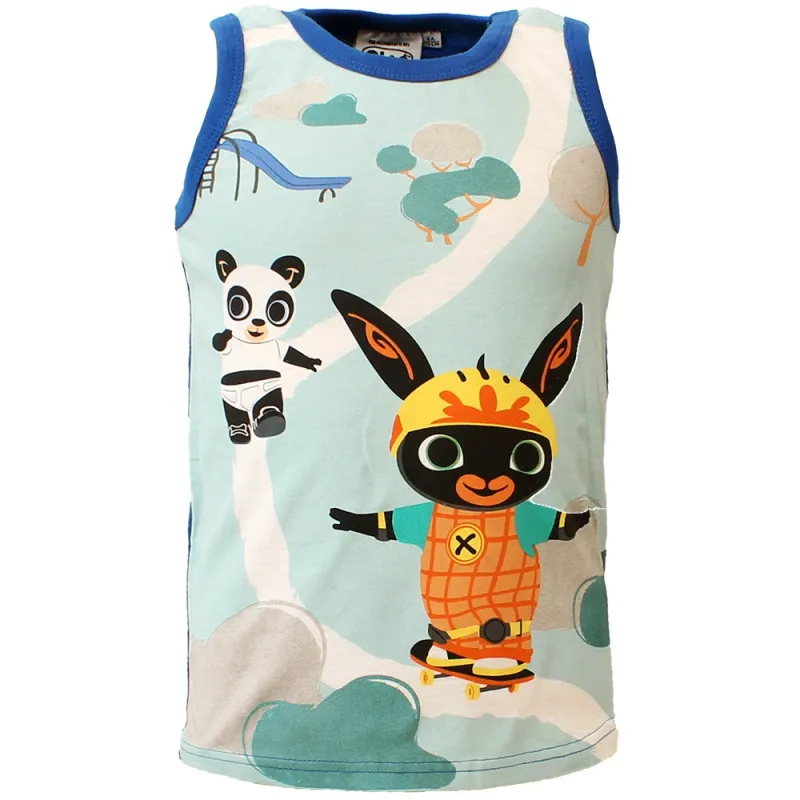 Bing Pando Kids Tank Top Blue