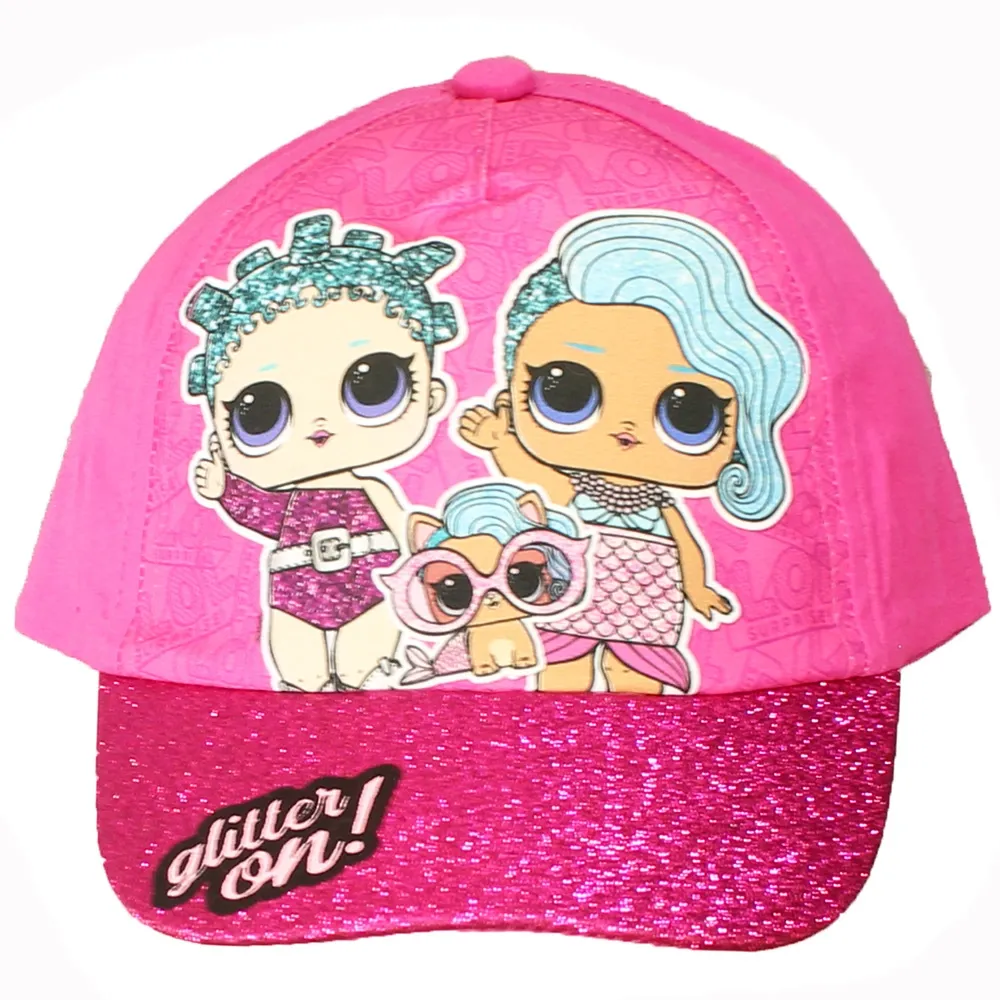 L.O.L. Glitter On Kids Cap Dark Pink