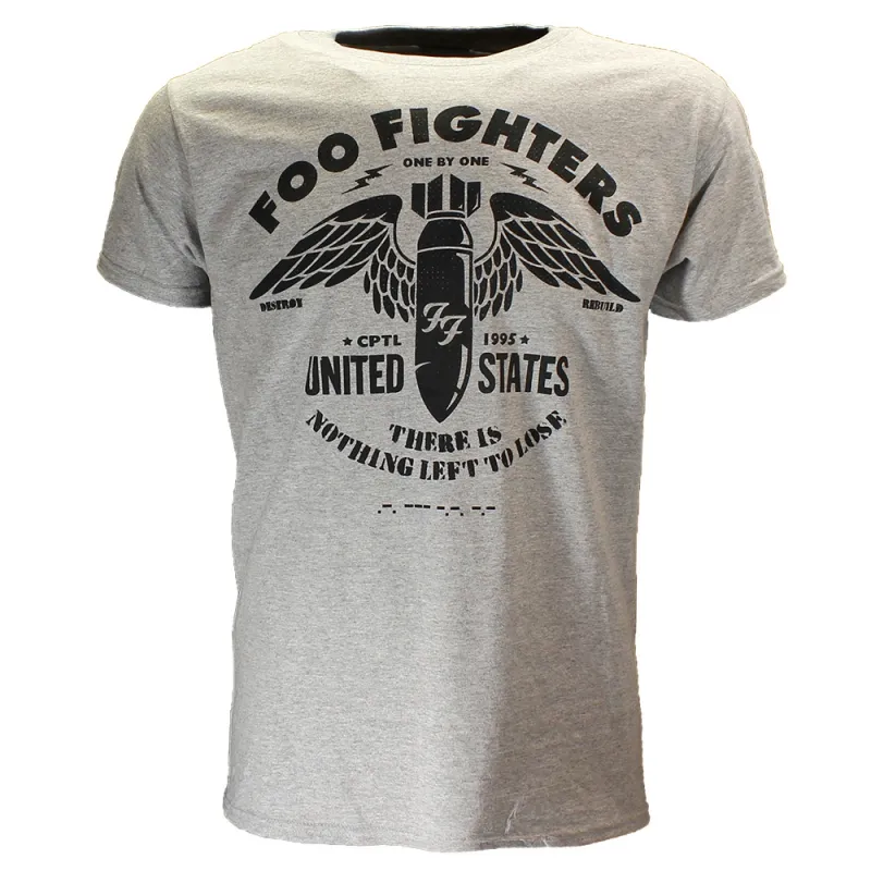 Foo Fighters Schablonen-T-Shirt