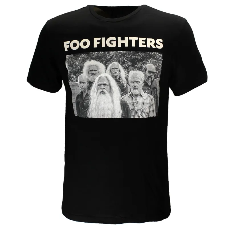 Foo Fighters Old Band Foto T-Shirt