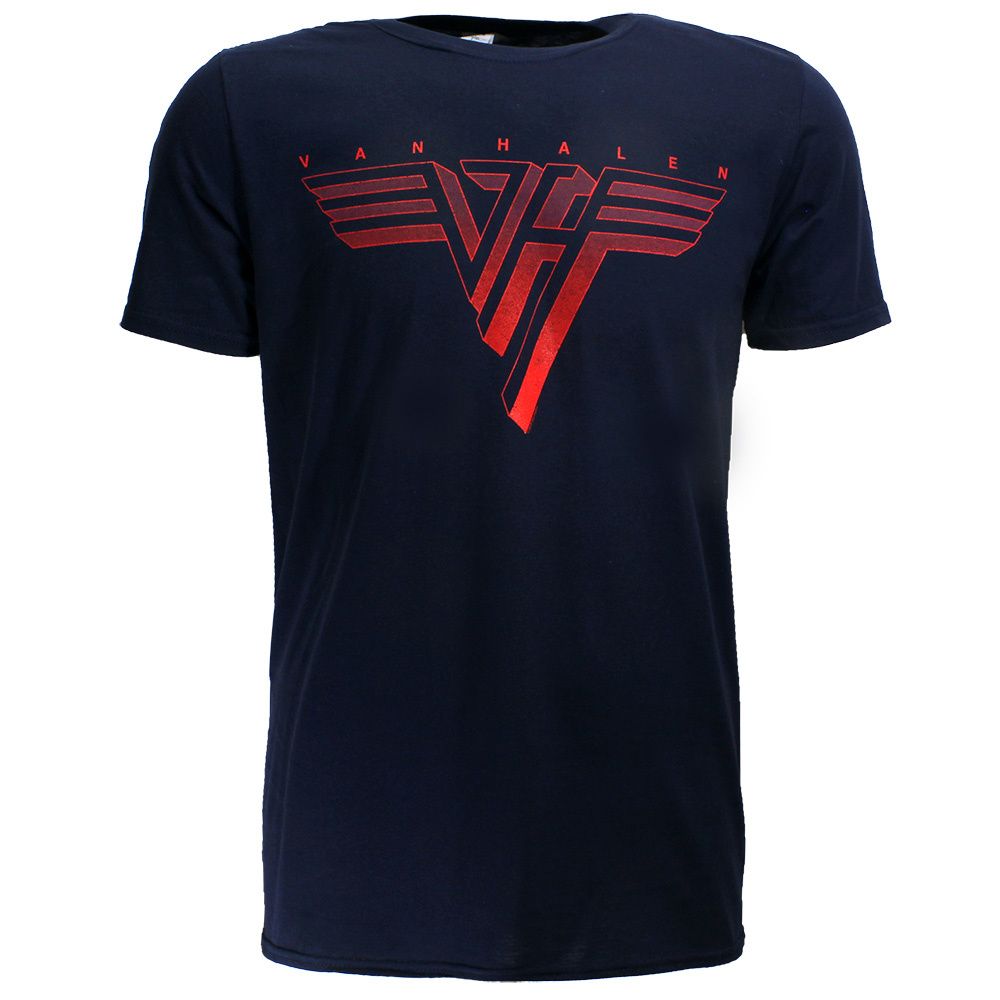 Eddy Van Halen Classic Red Logo T-Shirt