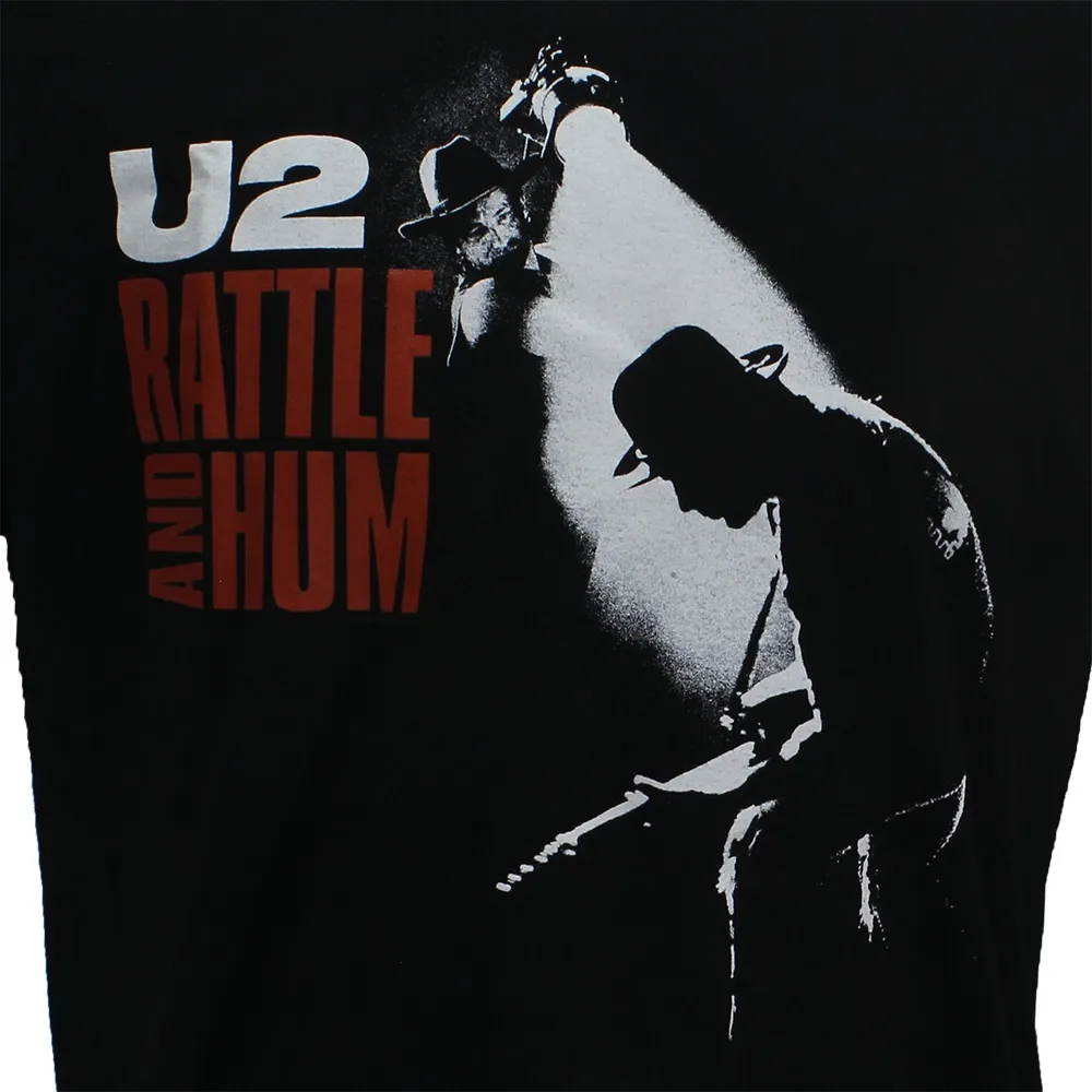 U2 Rattle & Hum T-Shirt | Iconic Rock Merch | Popmerch.com