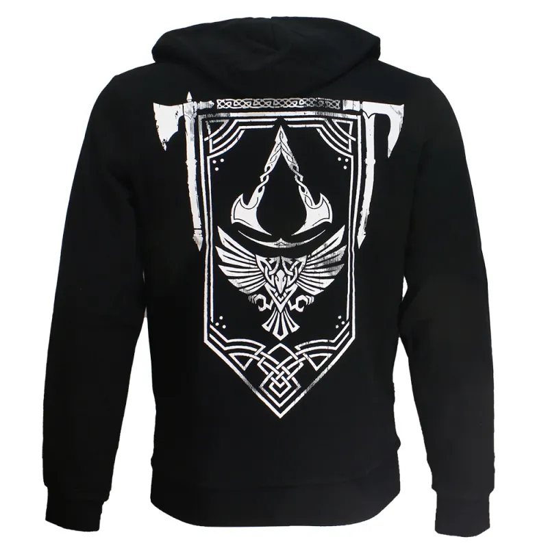 Assassin's Creed Valhalla Crest Banner Zipper Hoodie