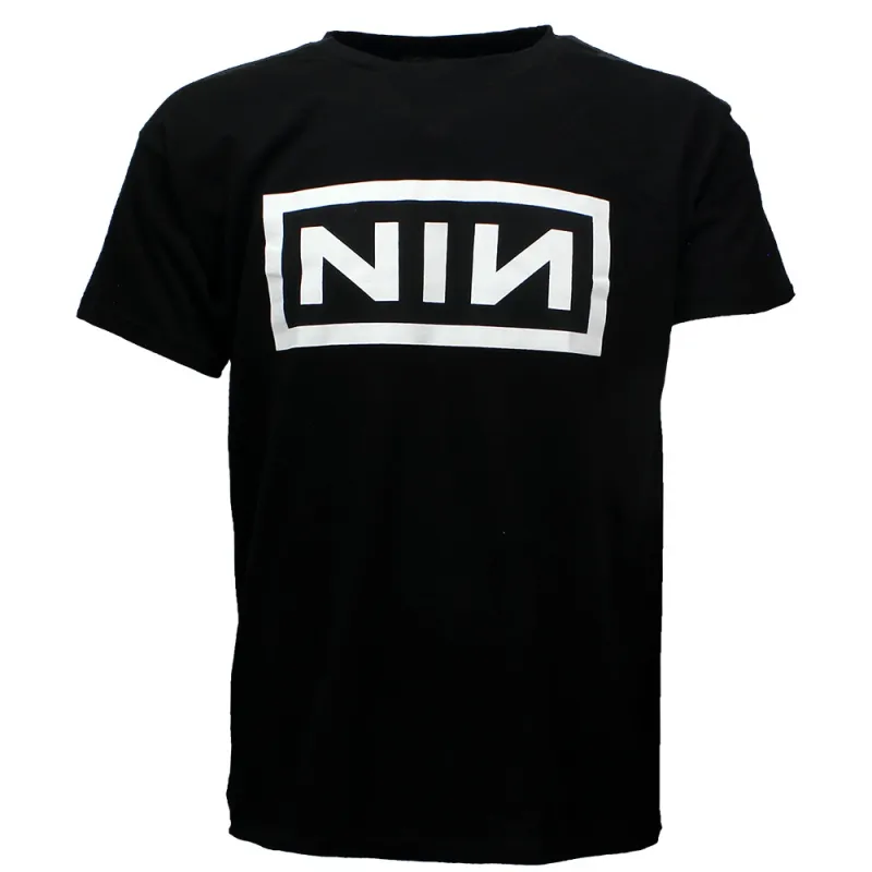 Nine Inch Nails klassisches Logo-Band-T-Shirt
