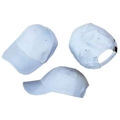Basic Plain Cap Light Blue 3-Pack
