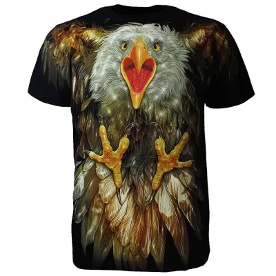 Rock Chang Glow in the Dark Attacking Eagle T-Shirt
