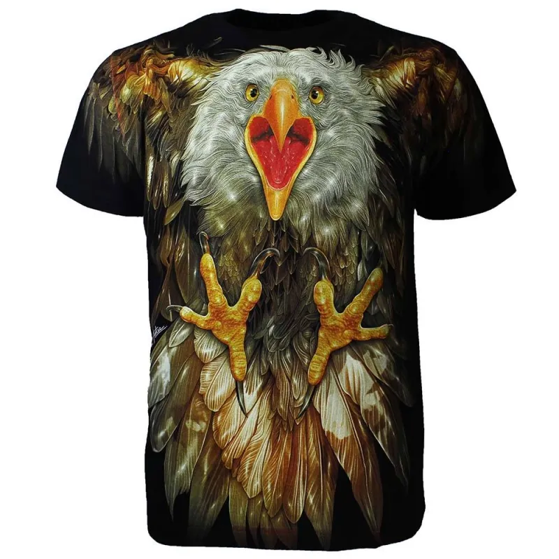 Rock Chang Glow in the Dark Attacking Eagle T-Shirt