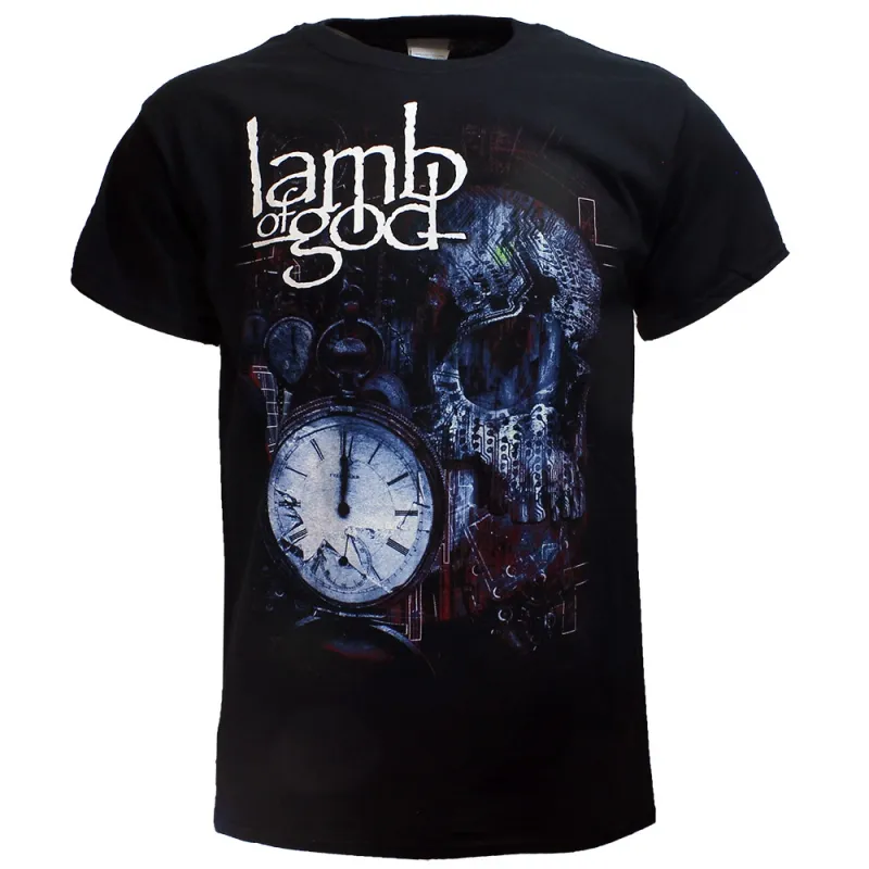 Lamb Of God Circuitry Skull T-Shirt