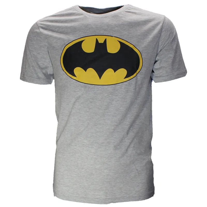Batman Classic Logo T-Shirt Grey