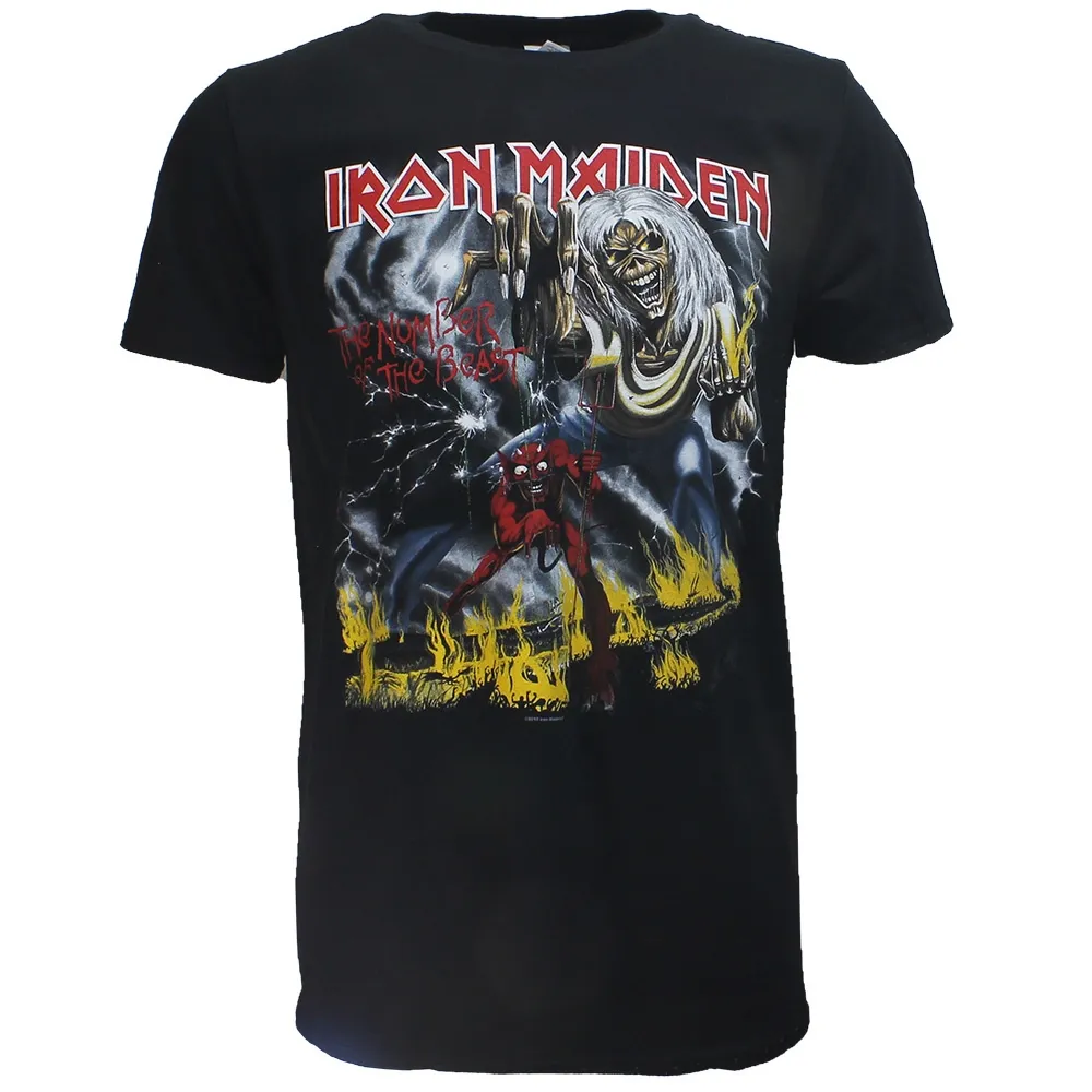 Iron Maiden Nummer des Biest-T-Shirts