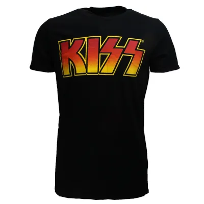 KISS Classic Logo Offizielles Band-T-Shirt