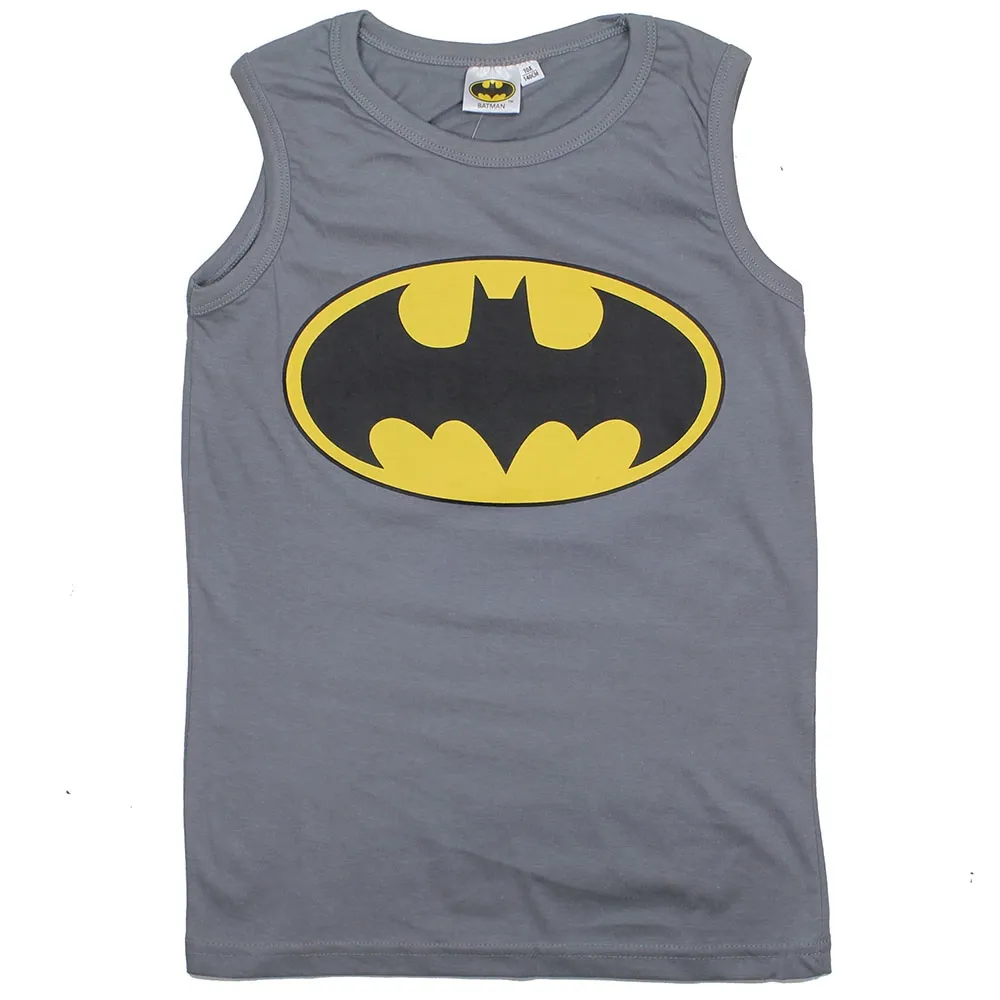 DC Comics Batman Kids Tank Top Grey