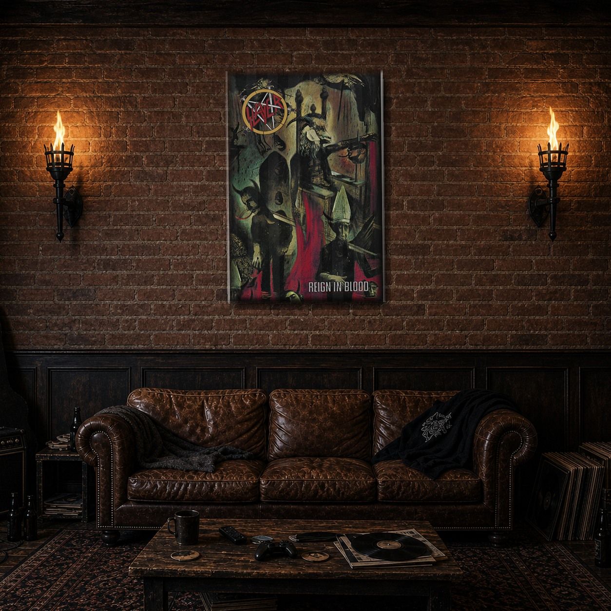 Slayer Reign In Blood Textile Poster Flag