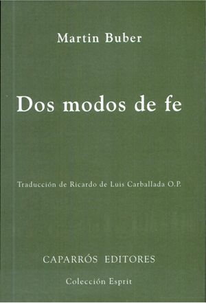 Dos modos de fe