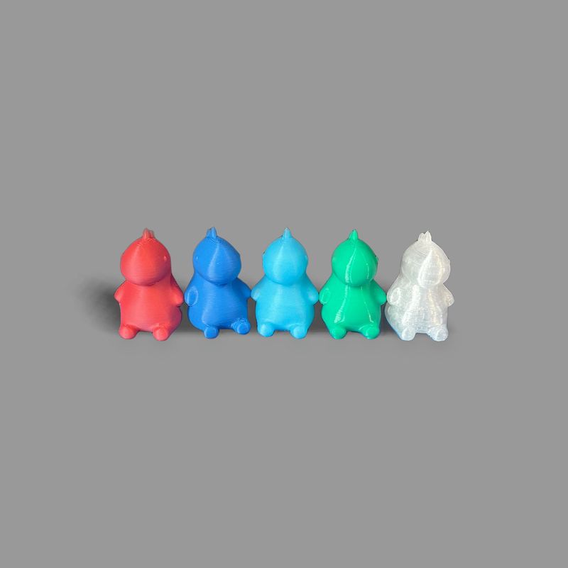 Chubby Dino Figurine: Stand Out with this Unique 3D Creation