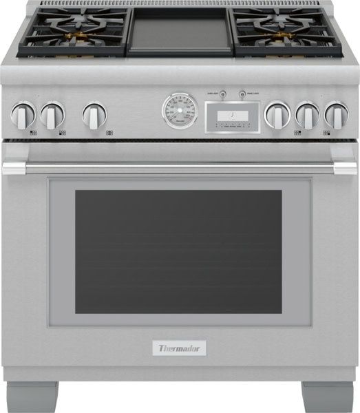 36&quot; Professional Dual-Fuel Commercial-depth Range