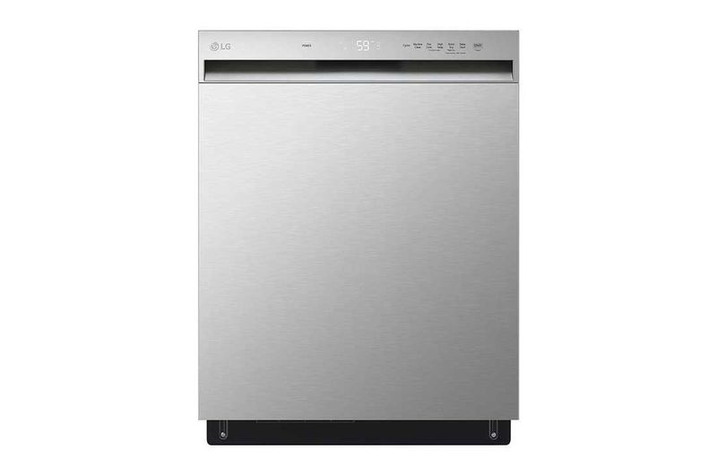 LG - Tocuh-type Front Control, QuadWash®, Inverter DirectDrive, EasyRack™ Plus, 50dB, 5 Wash Cycles, 15 Place Settings - B