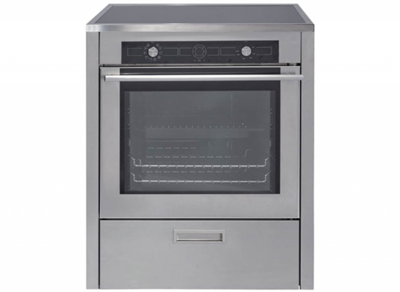 30&quot; 4 ZONE INDUCTION RANGE 3.8 CU CONV OVEN WRM DWR SS