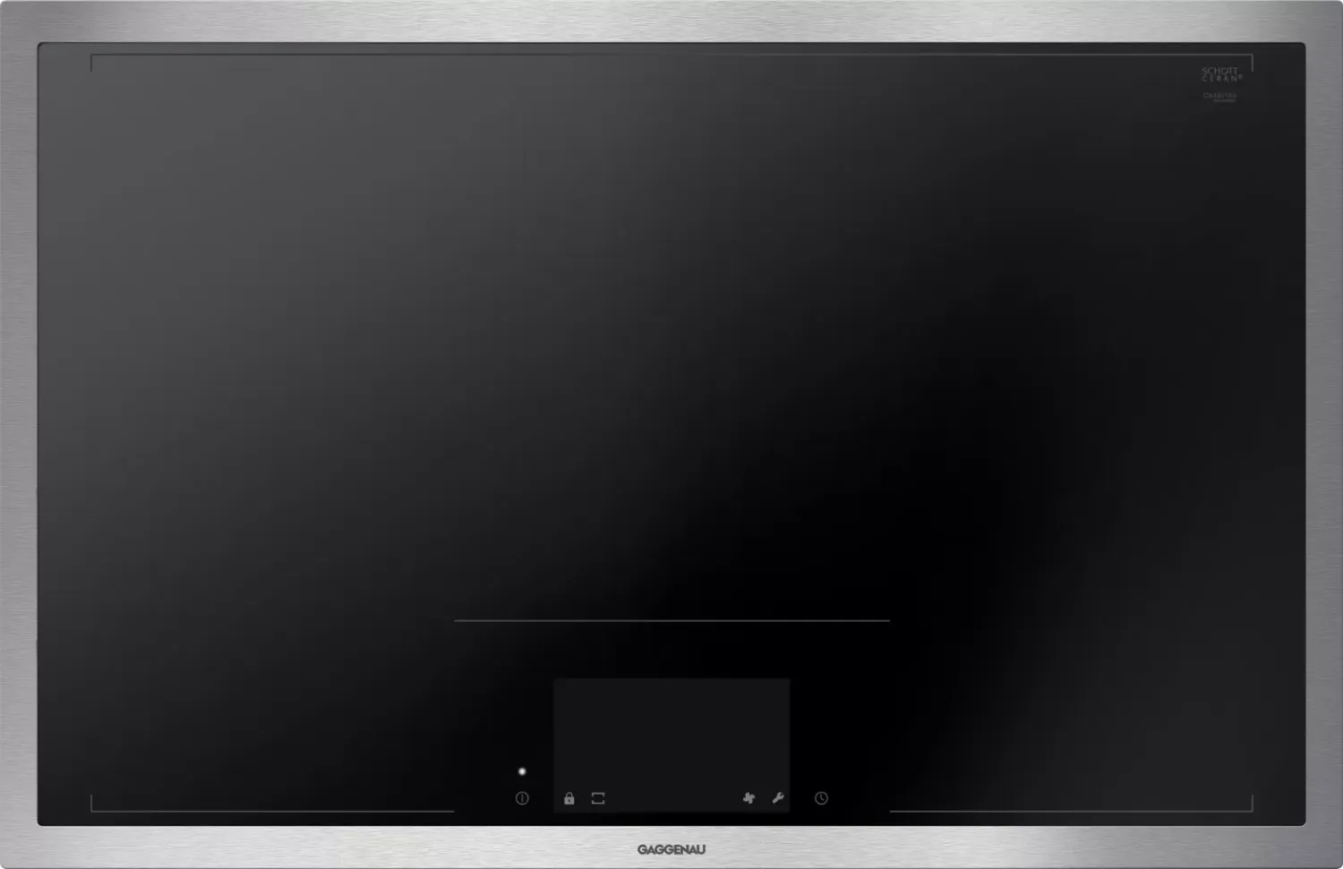 30&quot; 400 SERIES FULL SURFACE INDUCTION COOKTOP, STAINLESS STEEL FRAME, HOME CONNECT