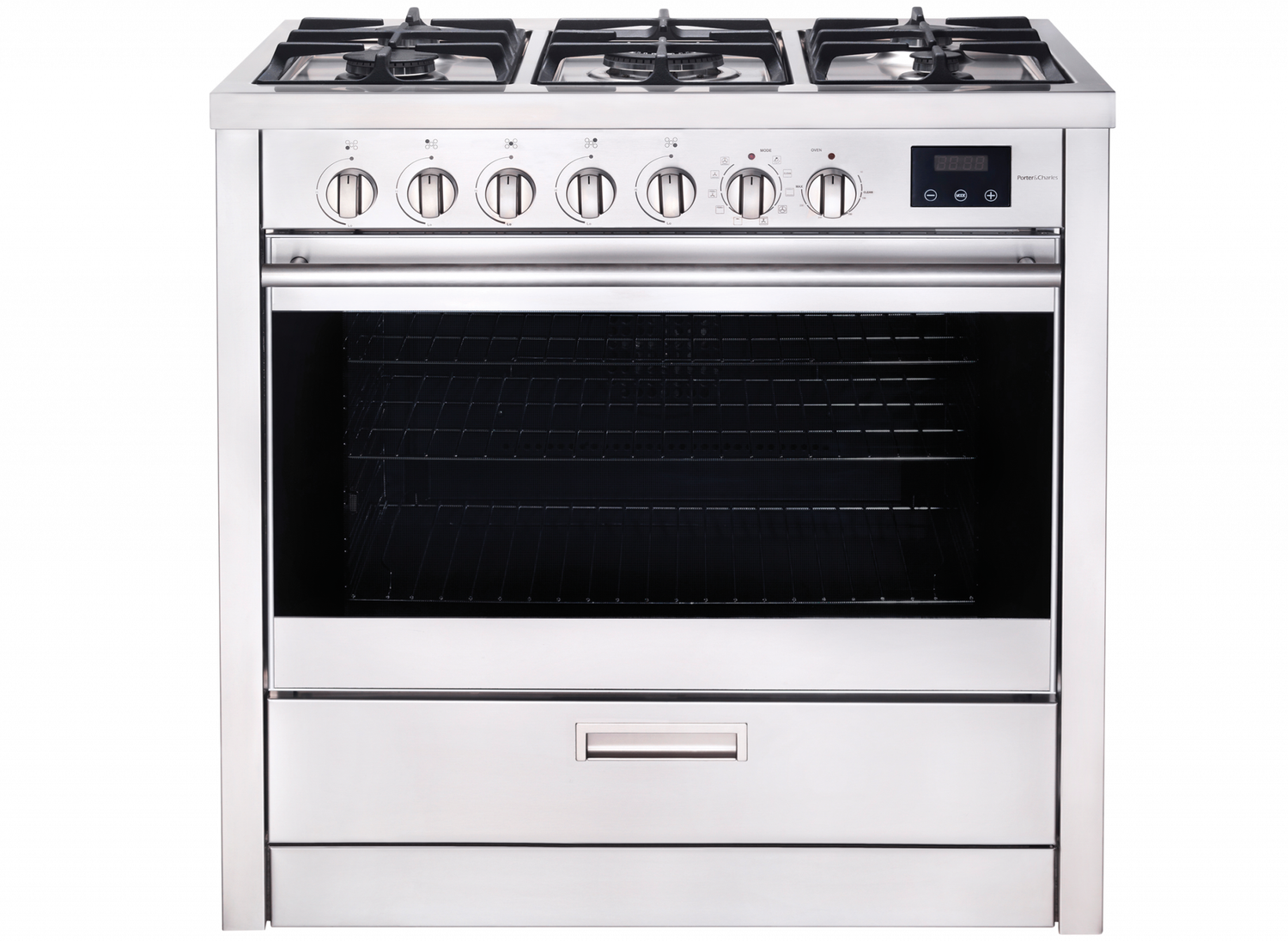 36&quot; DF 5 BRN 4.3 CU CONV RANG WRM DWR SS