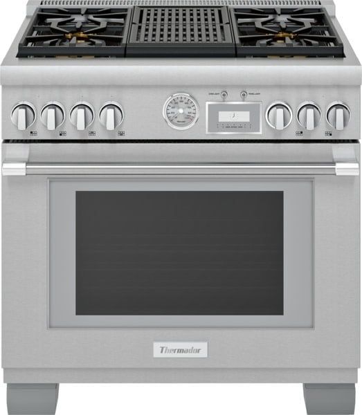 36" Professional Dual-Fuel Commercial-depth Range