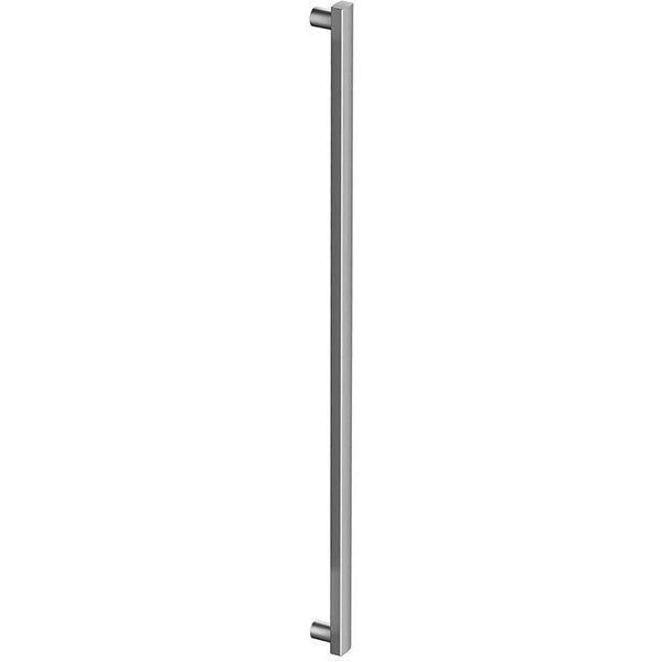Brushed Aluminum square handle, Monolith Freezer, MCB3050/3051