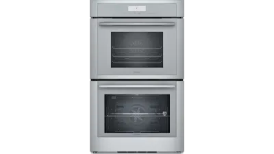 30&quot; Double combination oven with Steam convection .Large Steam and Convection cavity at 2.8 cu. ft.Stainless steel - Flush or standard install -  3 Telescopic  racks- Soft Close Hinge -  Multi-point M
