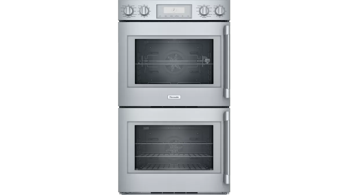 30&quot; Professional  Double  oven - Left side swing door -  Stainless steel - Flush or standard install -  Home connect . Upper cavity ONLY - 3 Telescopic  racks-  Rotisserie - Multi-point Meat Probe - M