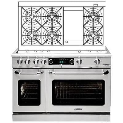 30&quot; Connoisseurian  Open Burner/Dual Fuel