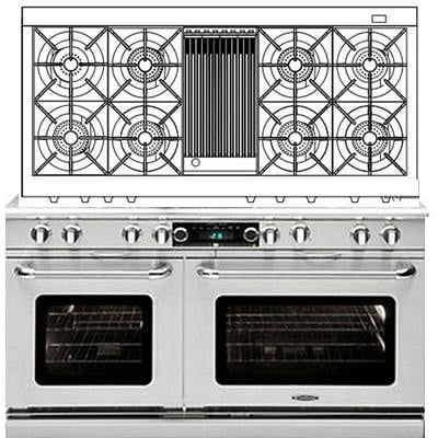 30" Connoisseurian  Open Burner/Dual Fuel