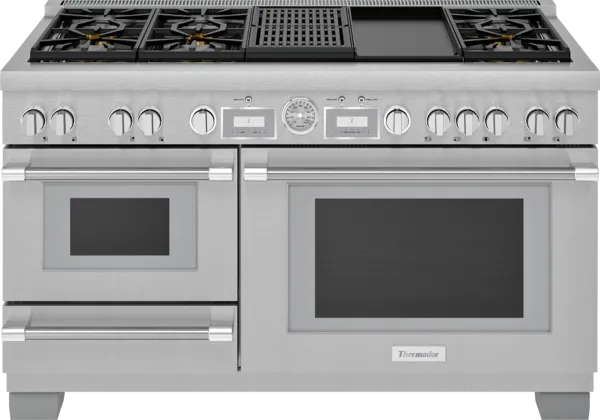 60&quot; Professional Dual-Fuel Steam Commercial-depth Range