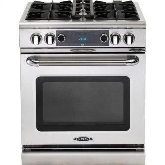 30" Connoisseurian  Open Burner/Dual Fuel