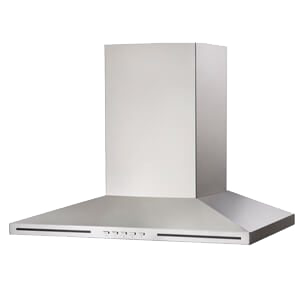 30&quot; CHIM WALL MT 500 CFM SS, LED, 3 SPEED, BAFFLE